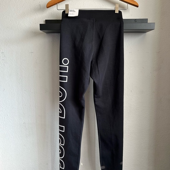 Nike Just do it High Waisted Black Leggings Size S - Picture 7 of 9